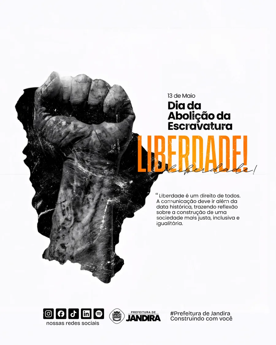 A data que marcou oficialmente o fim da escravidão no Brasil segue associada a debates sobre racismo estrutural, dignidade humana e construção de uma sociedade mais justa.