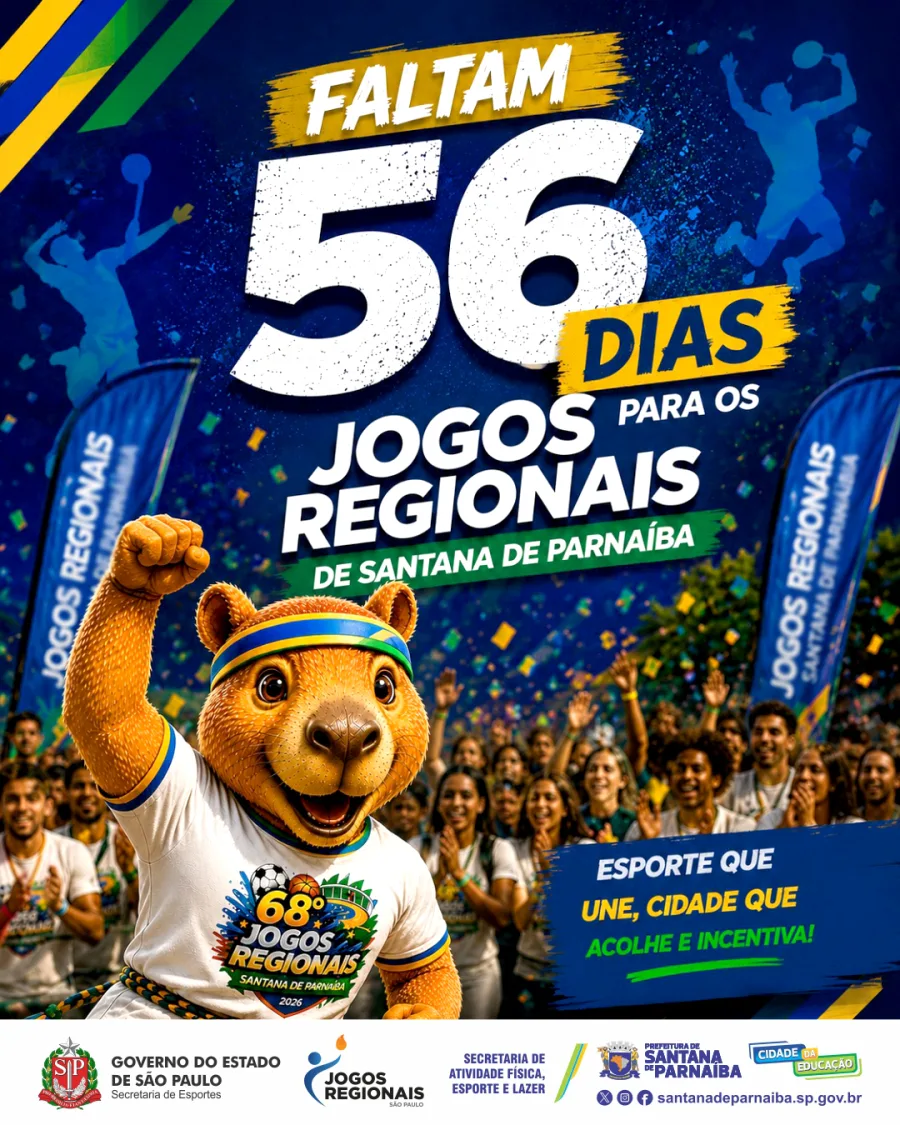 A competição é considerada um dos principais eventos esportivos do estado de São Paulo e deve movimentar diferentes espaços esportivos do município nas próximas semanas.