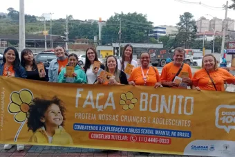 Maio Laranja em Cajamar: Blitz mobilizou Conselho Tutelar, Saúde e Segurança para combater violência contra crianças