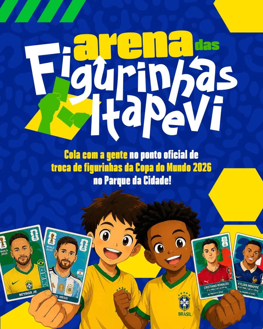 Arena funcionará até julho de 2026 com horários diferentes durante semana e fins de semana no Parque da Cidade.