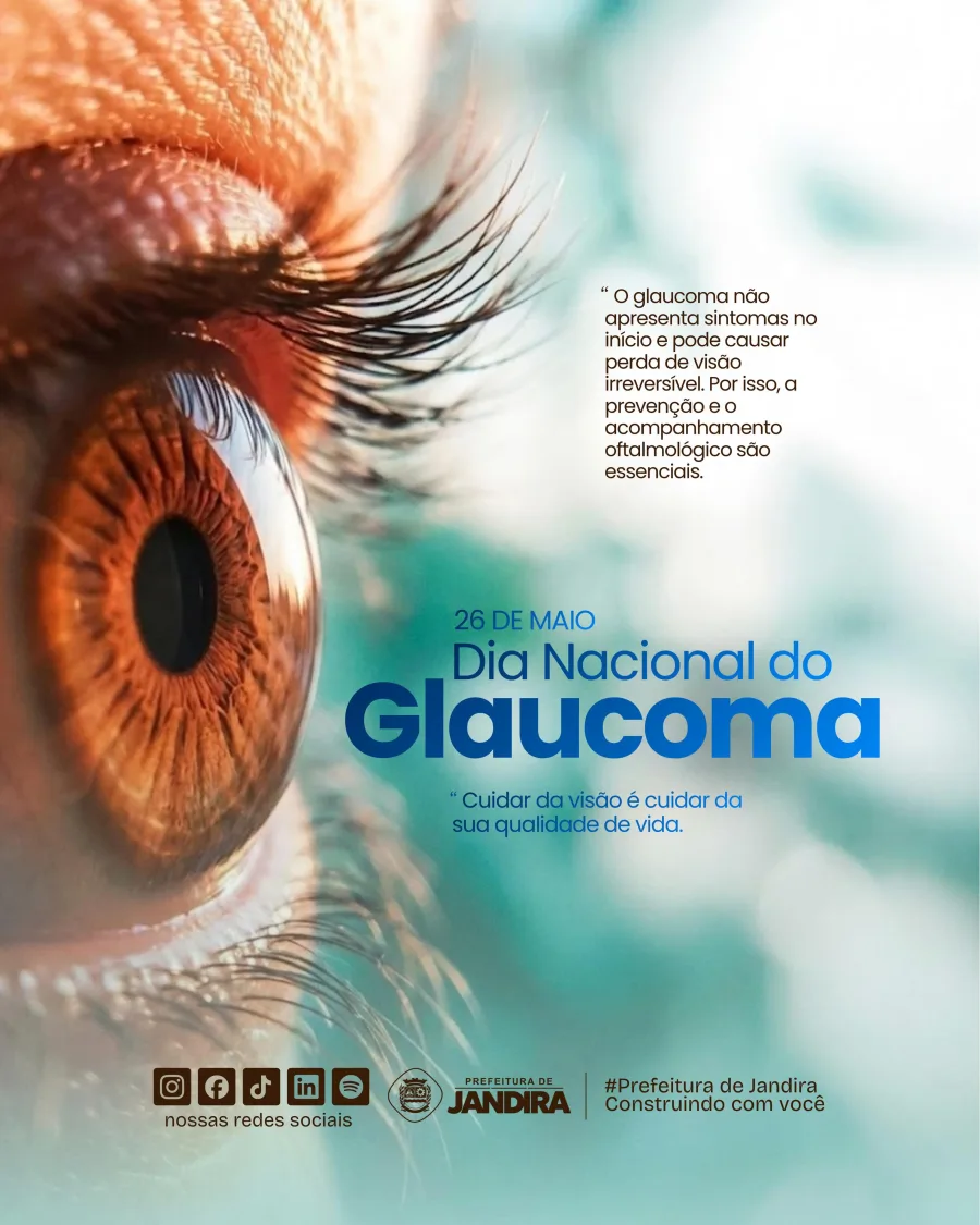 Considerado uma doença silenciosa, o glaucoma pode evoluir sem sintomas e causar cegueira quando não diagnosticado precocemente.