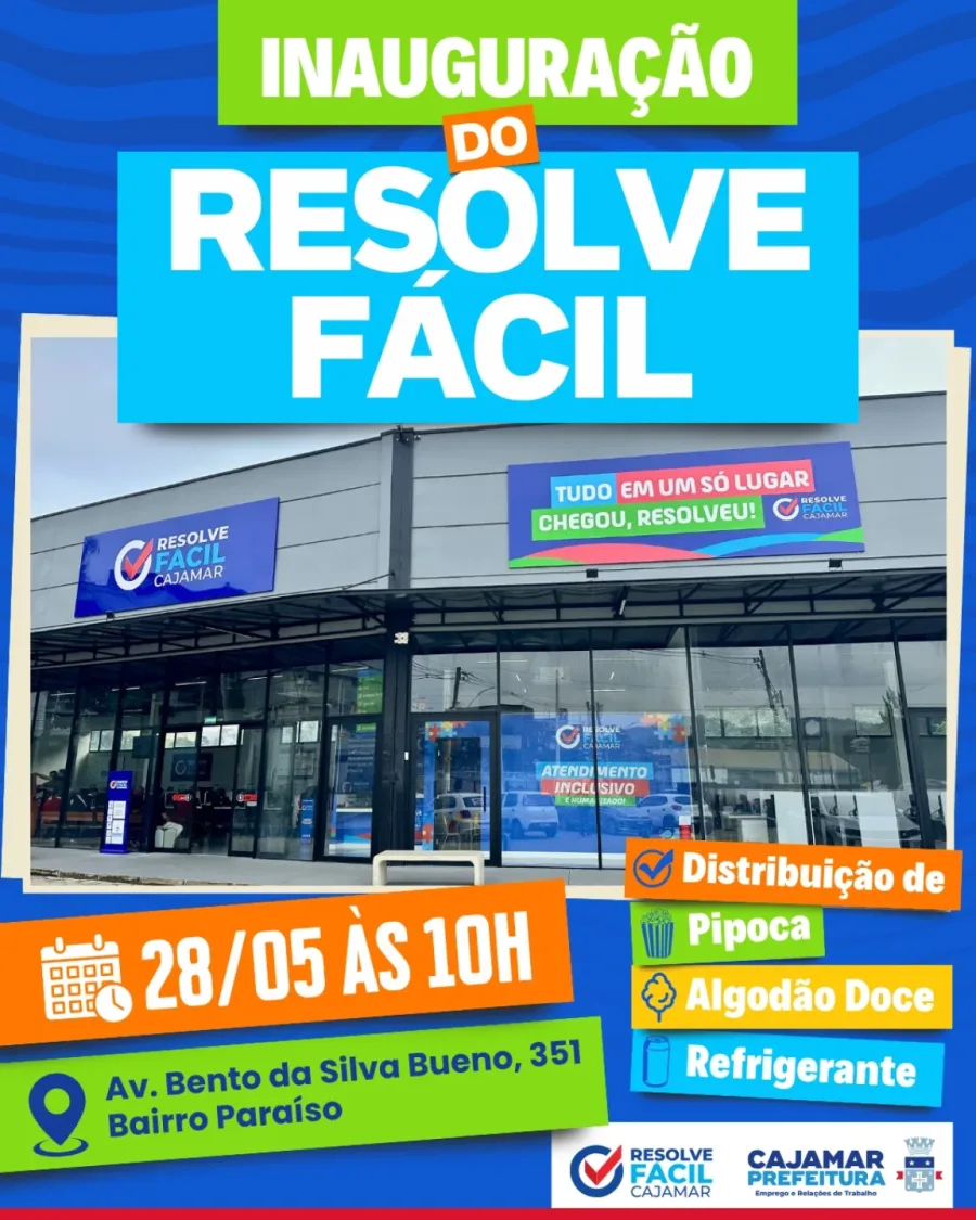 Batizado de Resolve Fácil, o espaço reunirá atendimento ligado a emprego, documentação, transporte universitário e órgãos parceiros como Detran-SP e Procon.