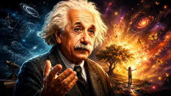 Albert Einstein, criador da teoria da relatividade geral: “Há duas maneiras de viver a vida: acreditando que milagres não existem ou que tudo é milagre”