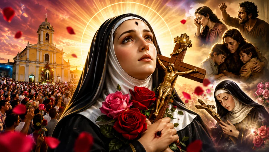 A devoção a Santa Rita de Cássia voltou a mobilizar milhares de fiéis nesta sexta-feira, 22 de maio de 2026. Conhecida como santa das causas impossíveis, Rita teve uma vida marcada por tragédias familiares, conflitos e episódios considerados milagrosos pela Igreja Católica.