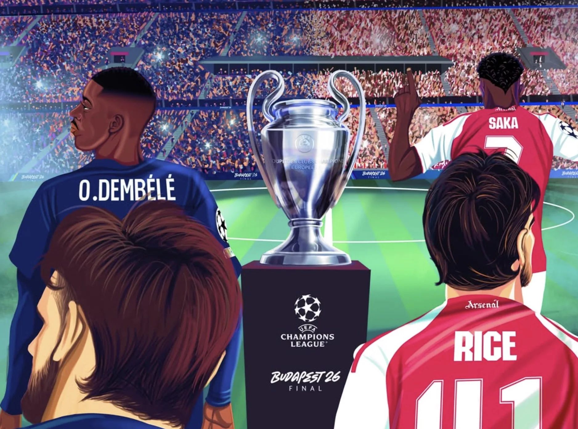 Final da Champions 2026 mudou de horário: Veja por que PSG x Arsenal vai começar mais cedo na Arena Puskás