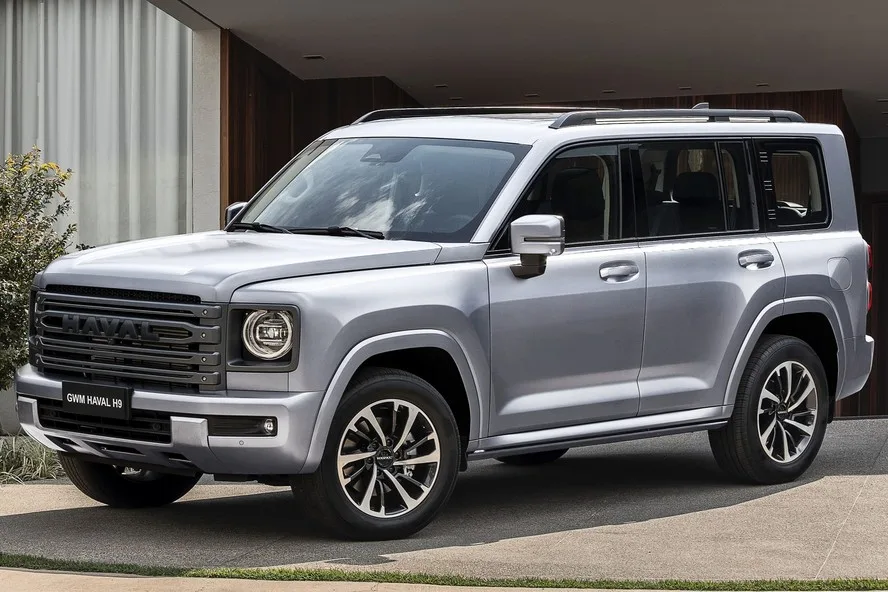 GWM lança Haval H9 2027 no Brasil por R$ 335 mil com motor turbodiesel, sete lugares e pacote tecnológico completo para disputar com Toyota SW4