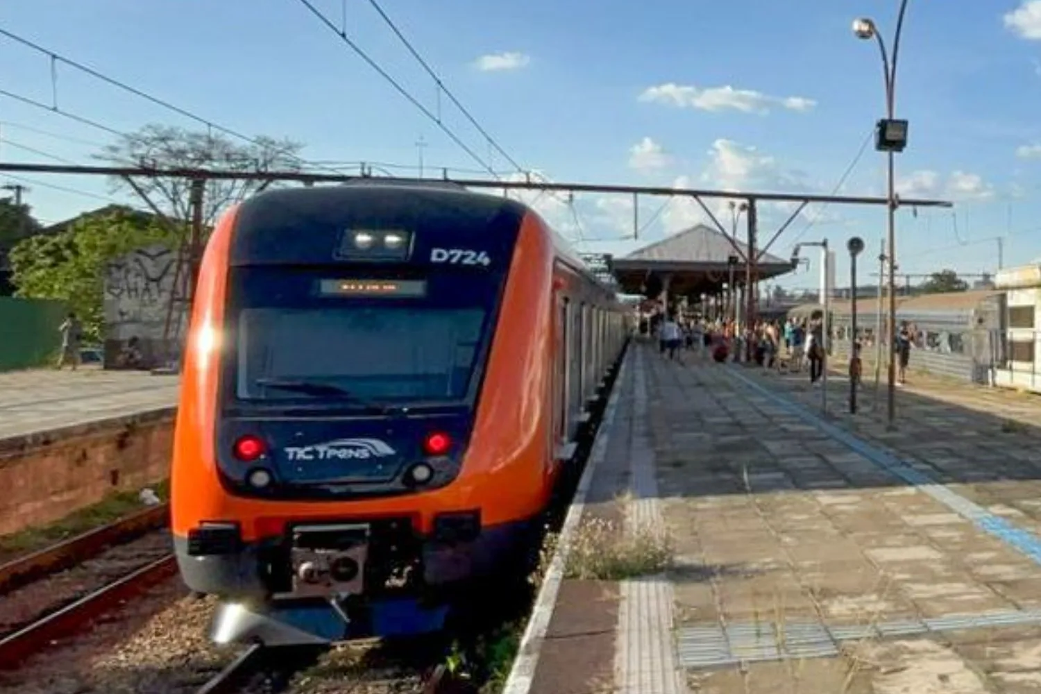 Linha 7-Rubi terá intervalos maiores neste domingo (31/05) por causa das obras do Trem Intercidades
