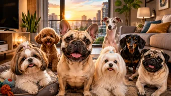 Melhores raças de cachorro para apartamento pequeno: as raças mais tranquilas para quem vive em espaços pequenos