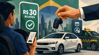 Motoristas de app e taxistas ganharam acesso a crédito bilionário e as novas regras já começaram a gerar corrida por carros zero