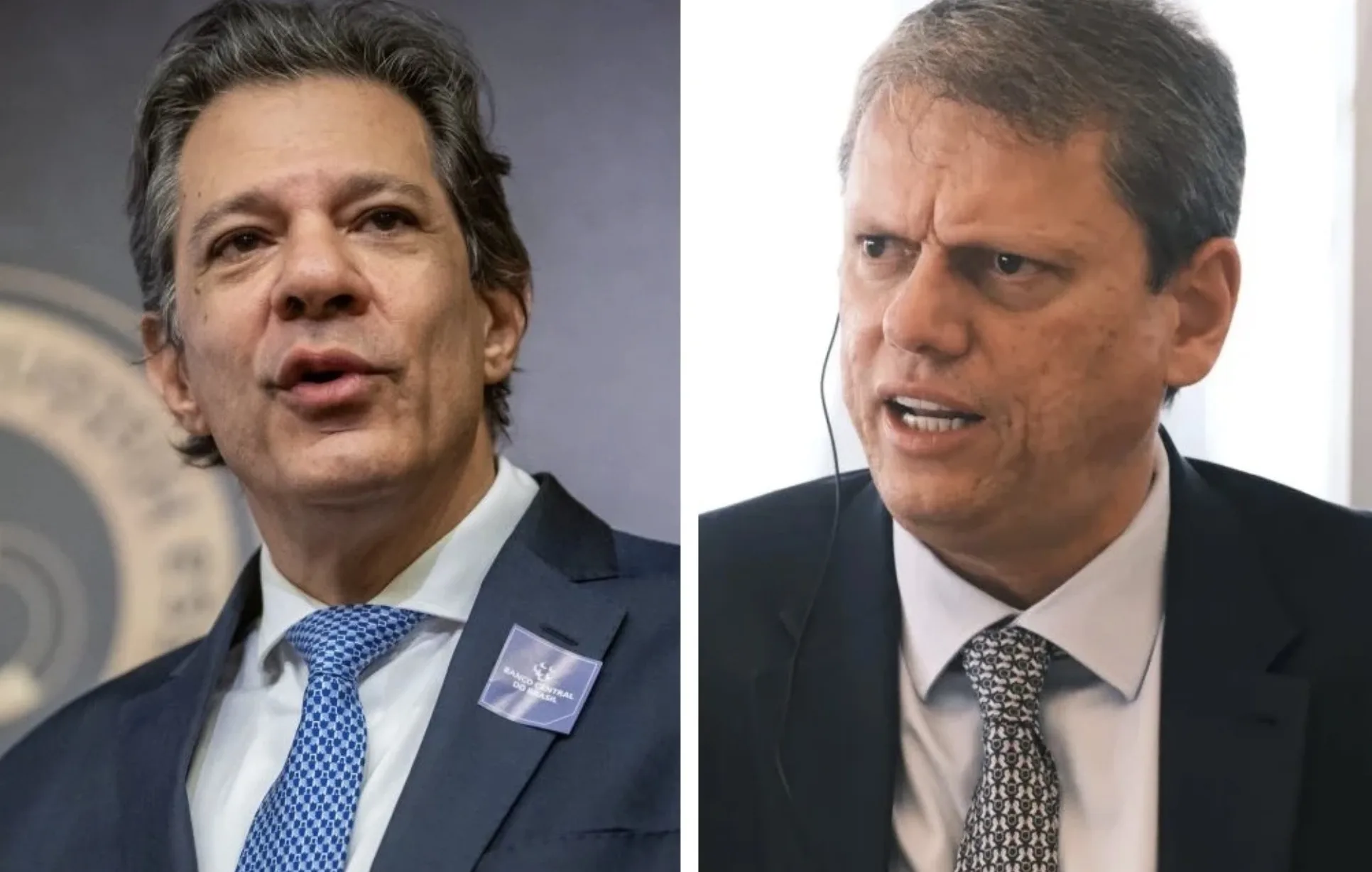 Tarcísio abre vantagem sobre Haddad e números da eleição em SP acendem alerta no PT para 2026