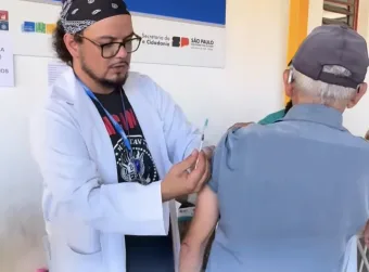 Vacinação contra gripe chega ao Terminal Leste de Francisco Morato em ação hoje até a noite