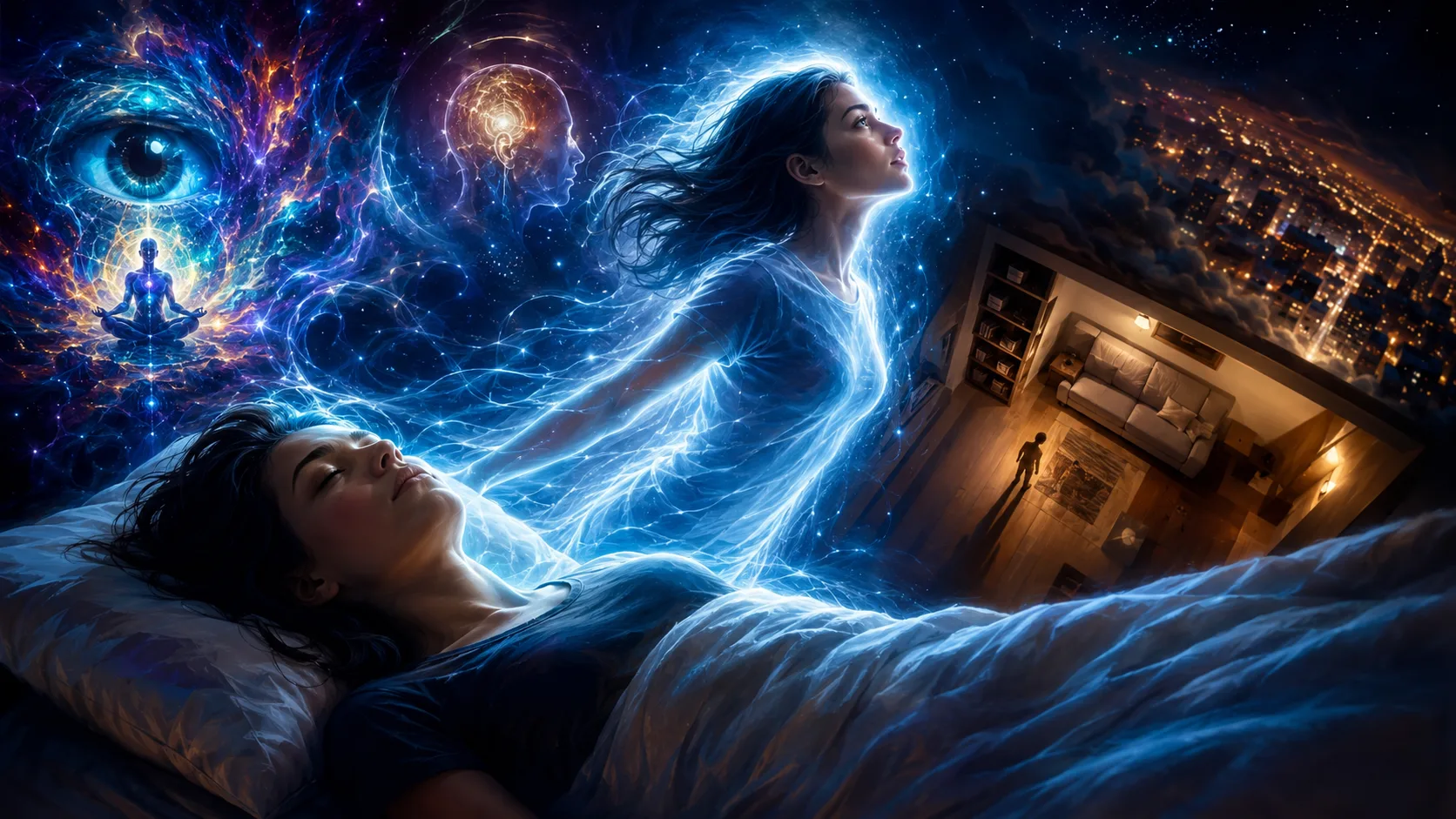 Viagem Astral: Brasileiros estão relatando algo assustador durante o sono, e a ciência decidiu investigar o que ninguém queria explicar