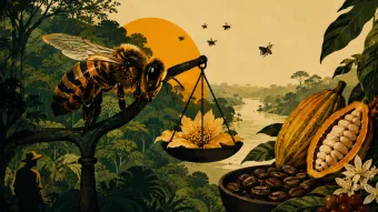As abelhas da Amazônia ganharam direitos na Justiça e o motivo pode afetar café, chocolate e até o futuro da floresta