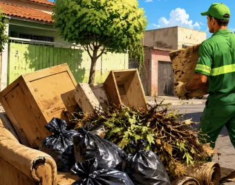 Como funciona o serviço de Cata-Treco em Pirapora e o que fazer antes da coleta passar
