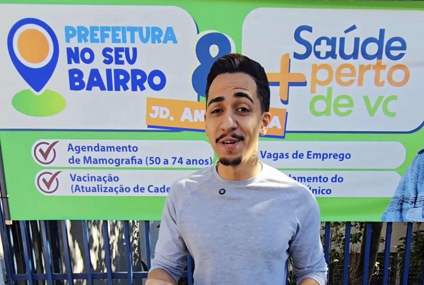 Carapicuíba concentra serviços de saúde, emprego e assistência social em ação no Jardim Ana Estela neste sábado