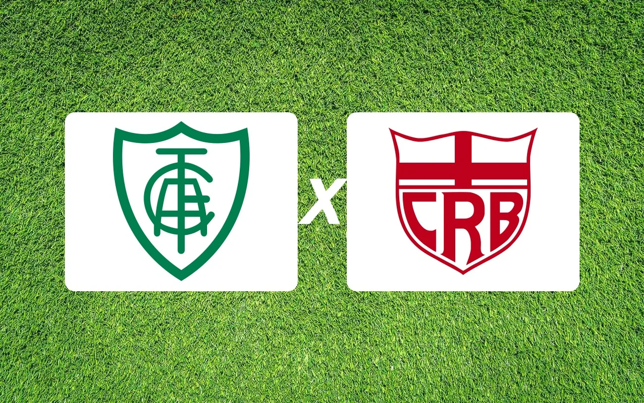 América-MG x CRB Onde Assistir, horário e palpite: duelo direto contra a crise na Série B