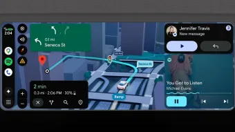 Android Auto mudou tudo? Google libera novo visual e vídeo em Full HD; Detalhe da navegação 3D surpreendeu motoristas