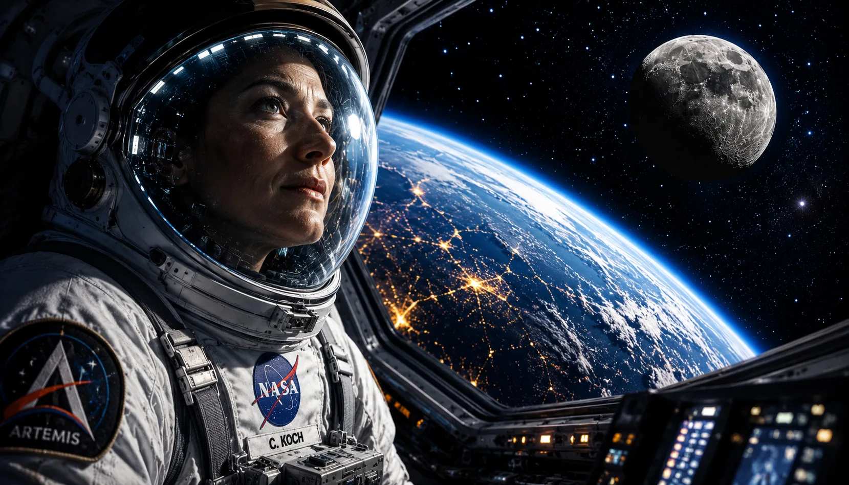 A frase de Christina Koch sobre a Lua virou símbolo da nova corrida espacial: “A Lua é a personificação de algo que está no coração de cada um de nós”