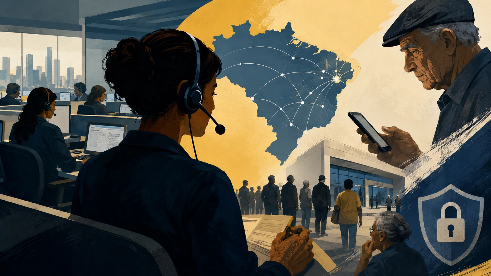 Telefone INSS 135: Central ganha reforço de 1,4 milhão de atendimentos e altera rotina de quem busca benefícios