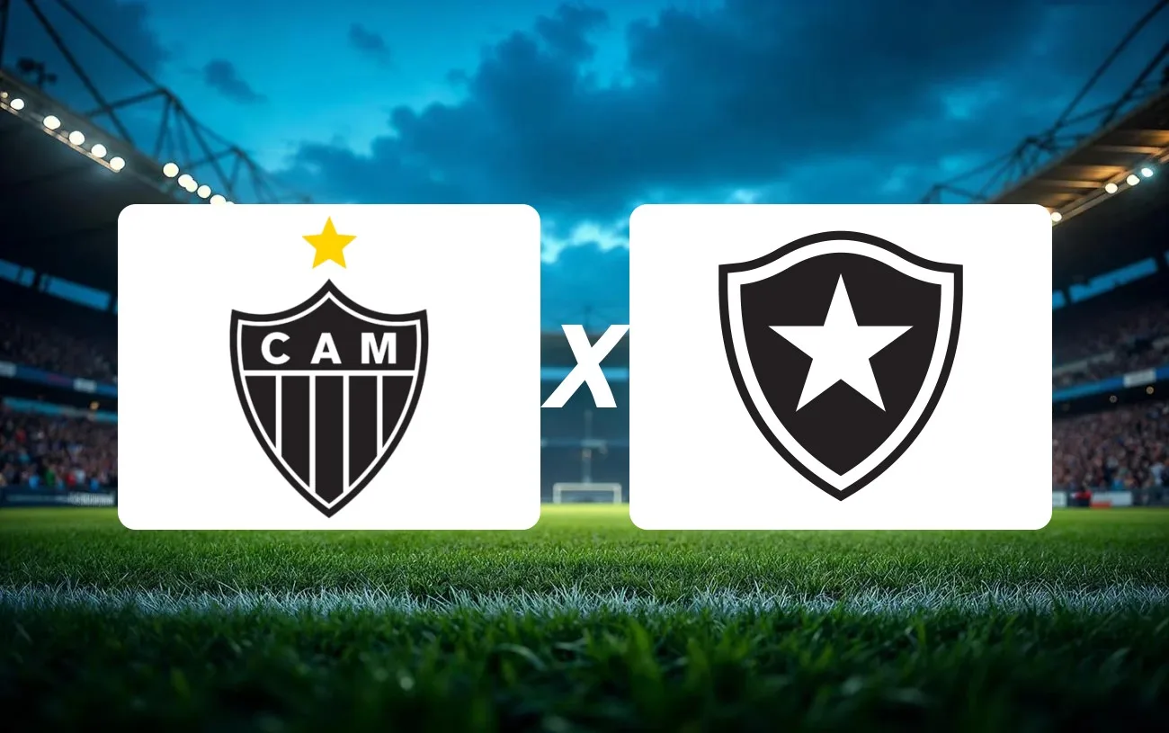 Atlético-MG x Botafogo Onde Assistir, horário e palpite: Galo tenta embalar no Brasileirão contra Botafogo pressionado após tropeço