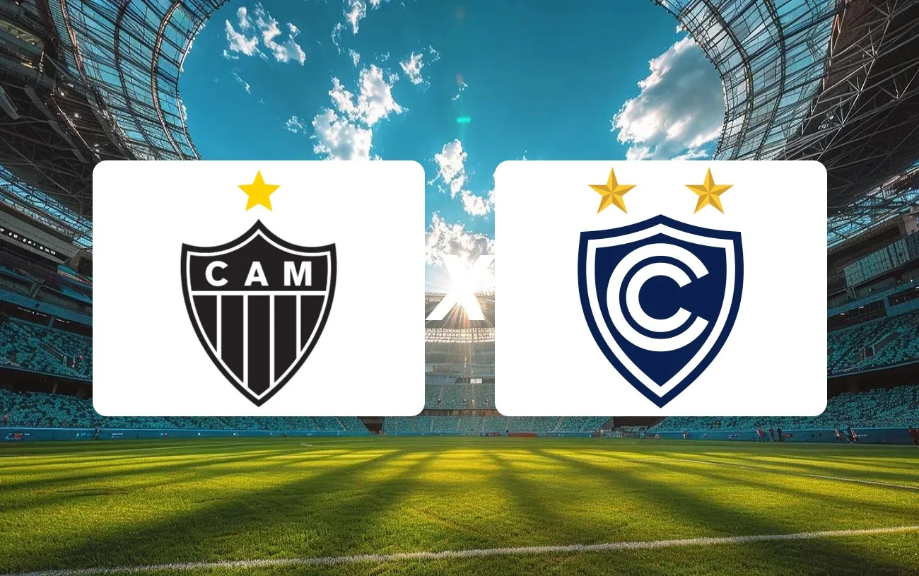 Atlético-MG x Cienciano Onde Assistir, horário e palpite: Galo joga a sobrevivência na Copa Sul-Americana diante do líder peruano na Arena MRV