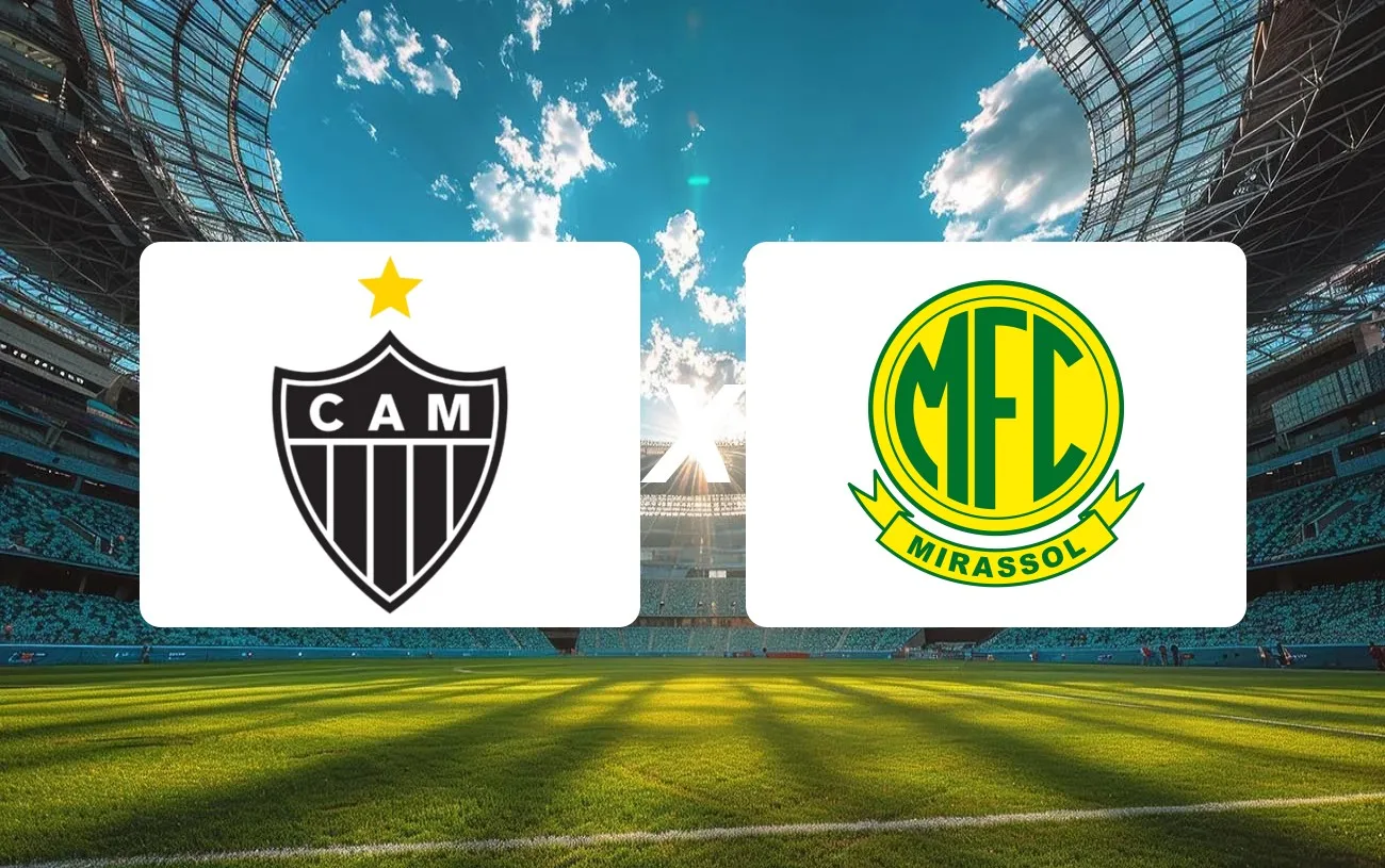 Atlético-MG x Mirassol Onde Assistir, horário e palpite: Arena MRV recebe duelo importante pela 16ª rodada do Brasileirão