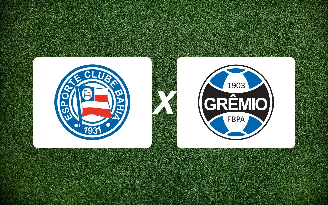 EC Bahia x Grêmio Onde Assistir, horário e escalações: duelo no Brasileirão pesa para G-5 e luta contra o Z-4