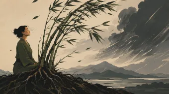 O ensinamento japonês que atravessou séculos mostra quando ceder salva mais do que continuar lutando “O bambu que sobrevive ao vento não é o mais duro da floresta, mas aquele que aprendeu a se curvar sem abandonar suas raízes”