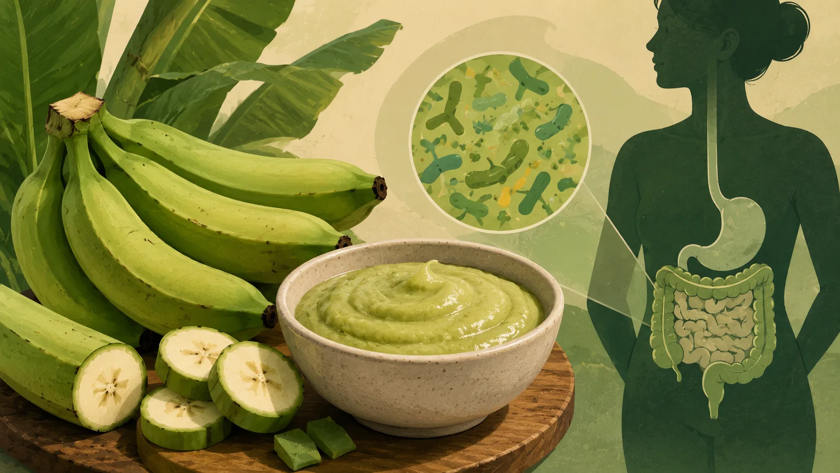 Biomassa de banana verde virou moda após estudos ligarem ingrediente à saúde intestinal e saciedade