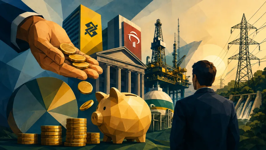 Empresas como Petrobras, Banco do Brasil, Celesc, Sanepar, Bradesco e Copel estão entre as companhias que anunciaram pagamentos ao longo do mês.