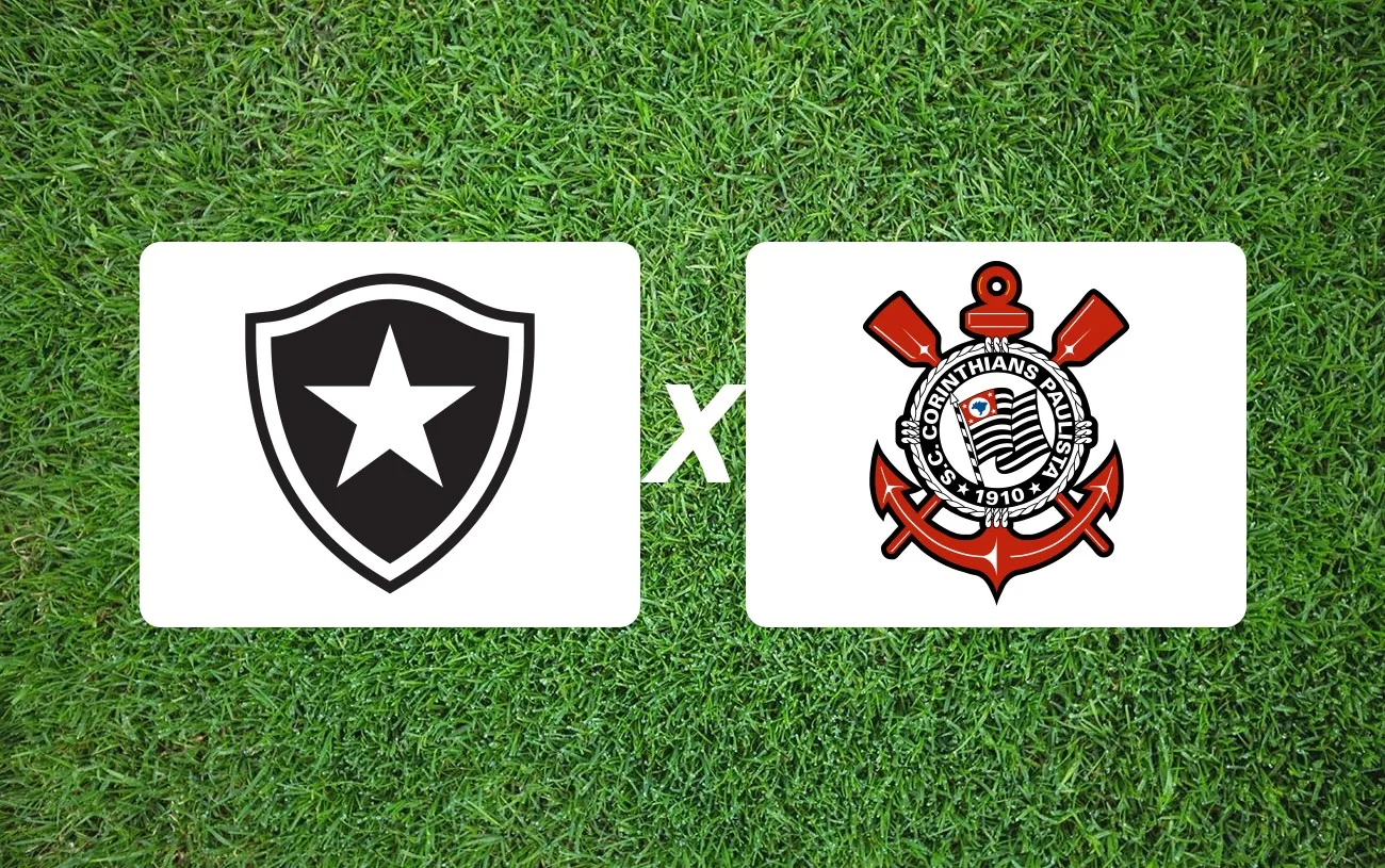 Botafogo x Corinthians Onde Assistir, horário e palpite: clássico do Brasileirão coloca pressão máxima em duelo no Nilton Santos