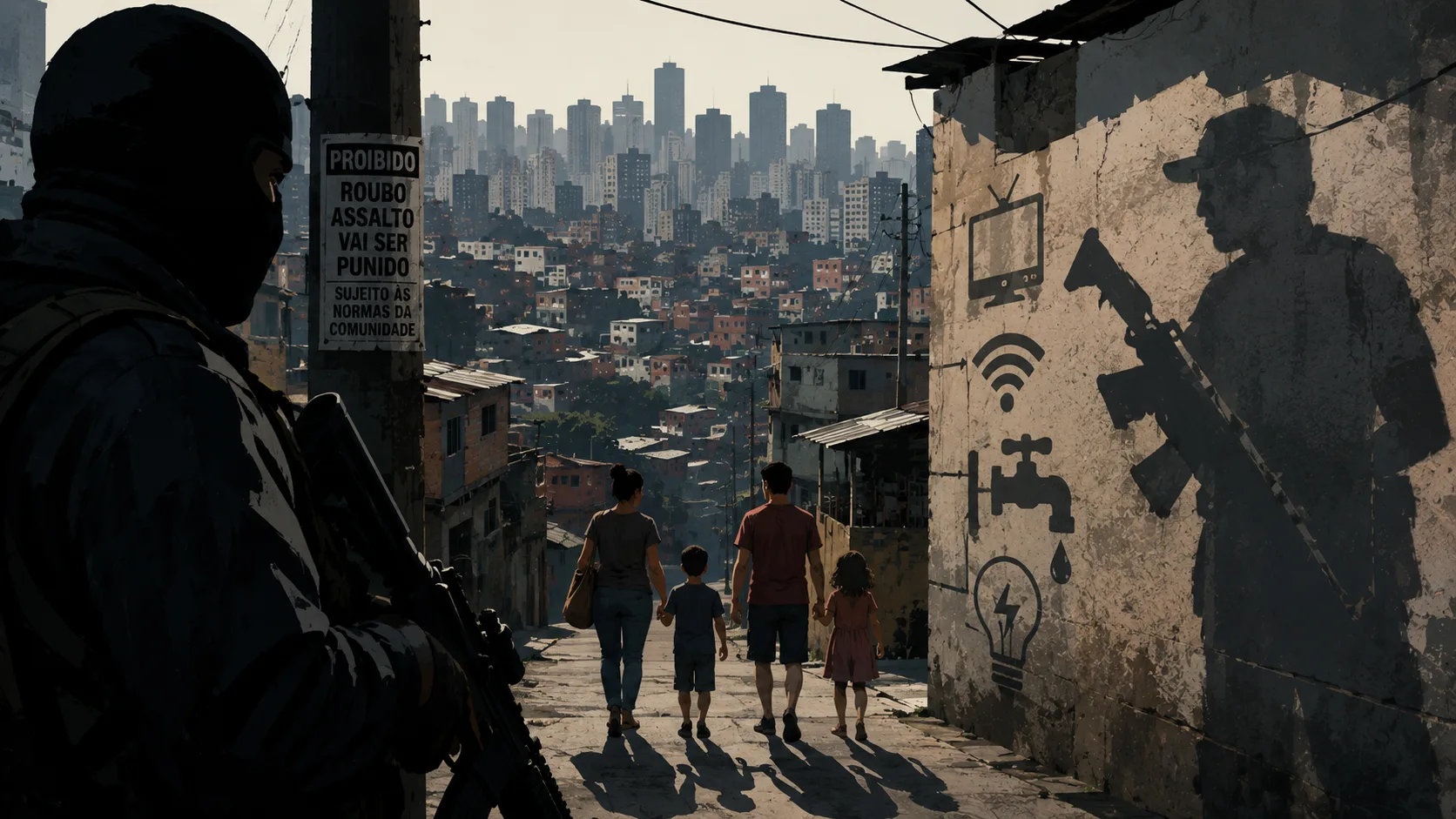 Datafolha revela número que assusta o Brasil: 68 milhões vivem sob presença de facções e milícias