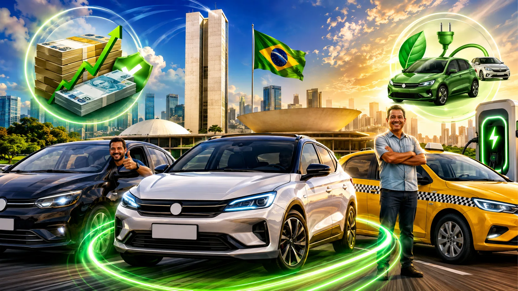 Uber e 99: Governo prepara programa bilionário para renovar carros de aplicativo e ampliar crédito para motoristas