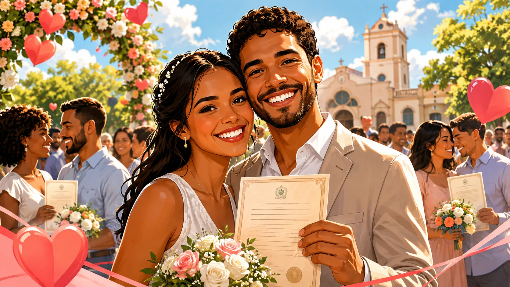 Casamento Comunitário 2026 em Caieiras: veja documentos, regras e como fazer inscrição presencial