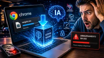 Chrome está ocupando até 4 GB sozinho no PC e usuários descobriram IA escondida rodando no navegador