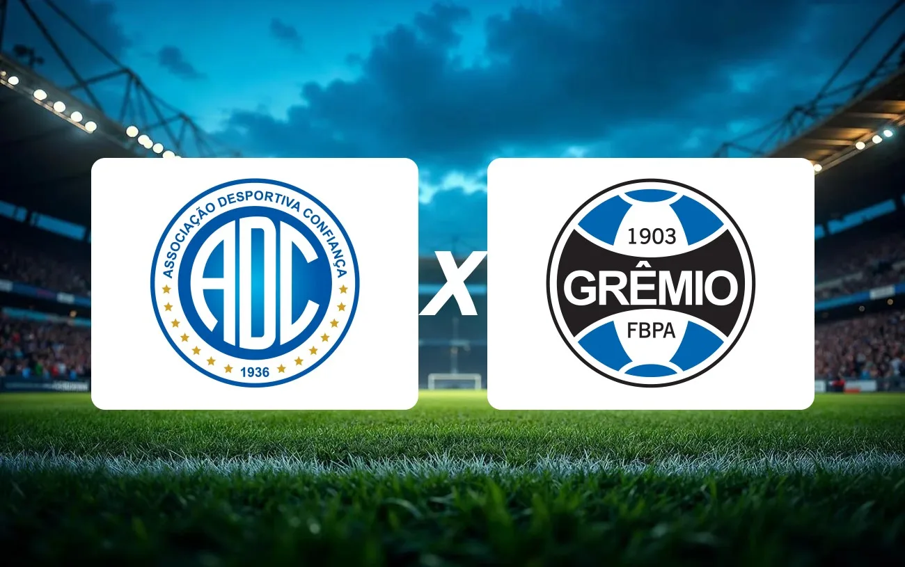 Confiança x Grêmio Onde Assistir, horário e palpite: pressão, crise e vaga nas oitavas movimentam duelo da Copa do Brasil