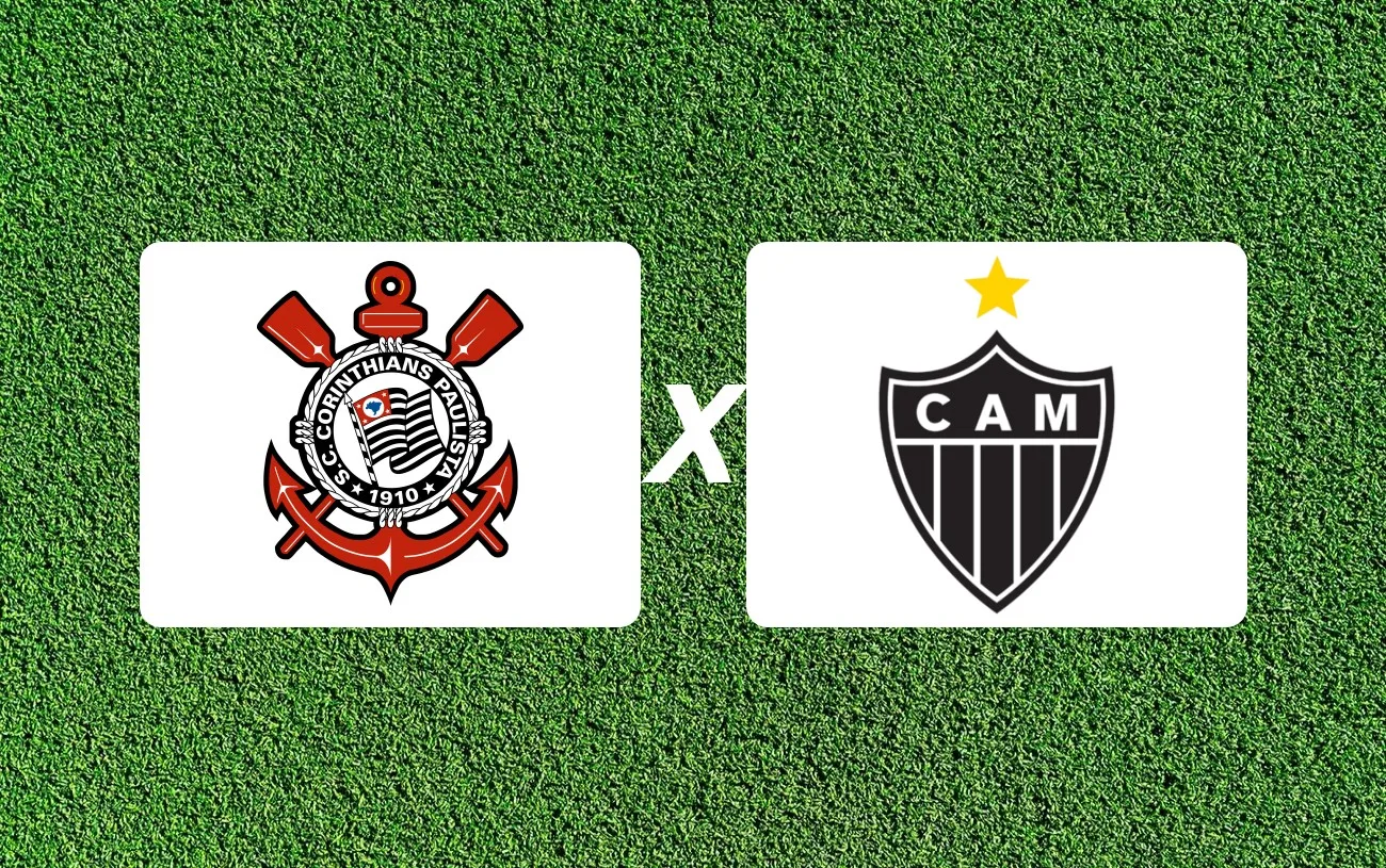 Corinthians x Atlético-MG Onde Assistir, horário e palpite: pressão explode em Itaquera antes da pausa do Brasileirão