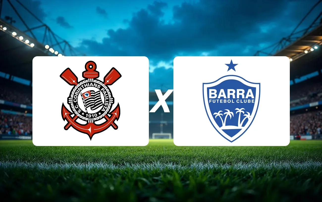 Corinthians x Barra Onde Assistir, horário e palpite: Timão tenta evitar susto em noite de pressão na Copa do Brasil