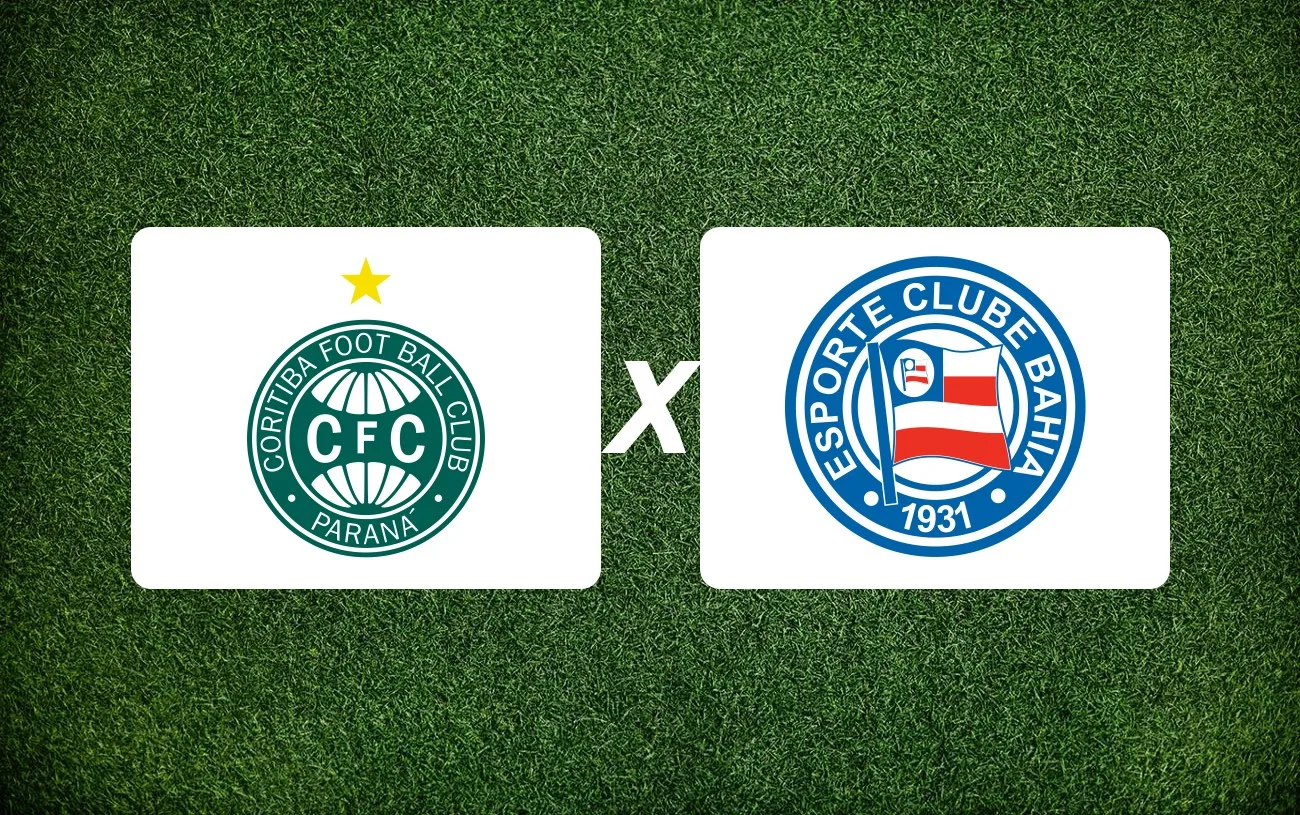 Coritiba x EC Bahia Onde Assistir, horário e palpite: confronto direto na Série A esquenta disputa pelo G-4