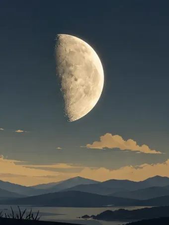 Lua Hoje Fase Crescente Gibosa ilumina 72% do céu nesta terça (26/05/2026)