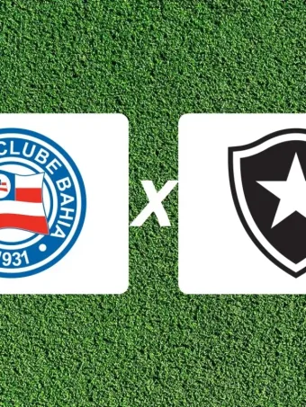 Onde assistir Bahia x Botafogo hoje 30/05/2026 pelo Brasileirão