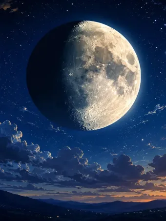 Que lua estamos hoje (07/05/2026)? Fase minguante muda aparência no céu
