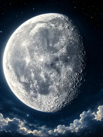 Lua Hoje 29/05/2026: Crescente Gibosa domina o céu e antecede Lua Cheia