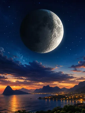 Que lua estamos hoje (12/05/2026)? Fase minguante domina o céu nesta terça