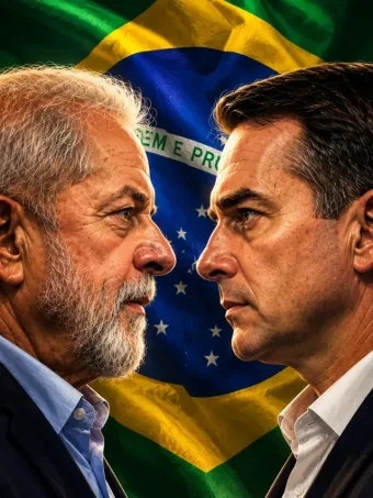 Pesquisa para presidente 2026 hoje: Lula tem 48,9% e Flávio Bolsonaro, 41,8% no 2º turno