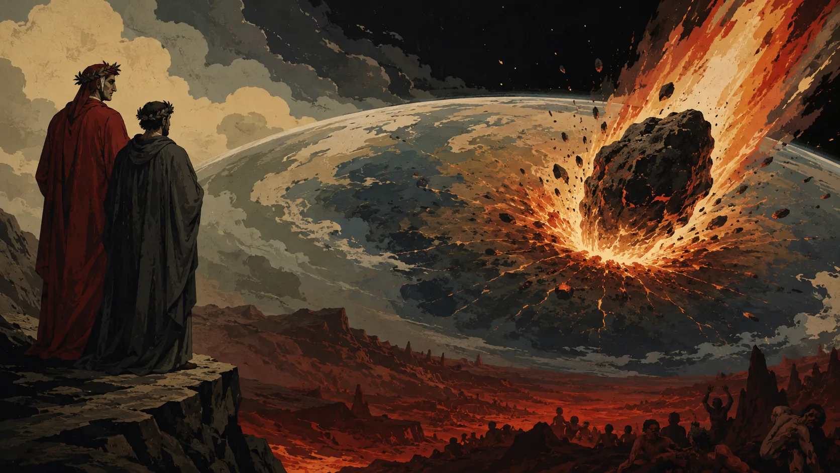 Dante descreveu um asteroide destruindo a Terra há 700 anos? Nova teoria muda tudo sobre a Divina Comédia