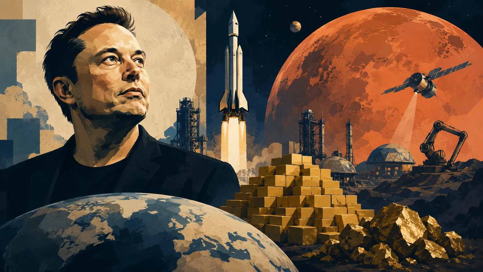 Elon Musk pode virar o primeiro trilionário da história? IPO da SpaceX revelou números que assustaram até Wall Street