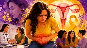 “Se dói demais, não é normal”: campanha alerta mulheres sobre sintomas silenciosos da endometriose