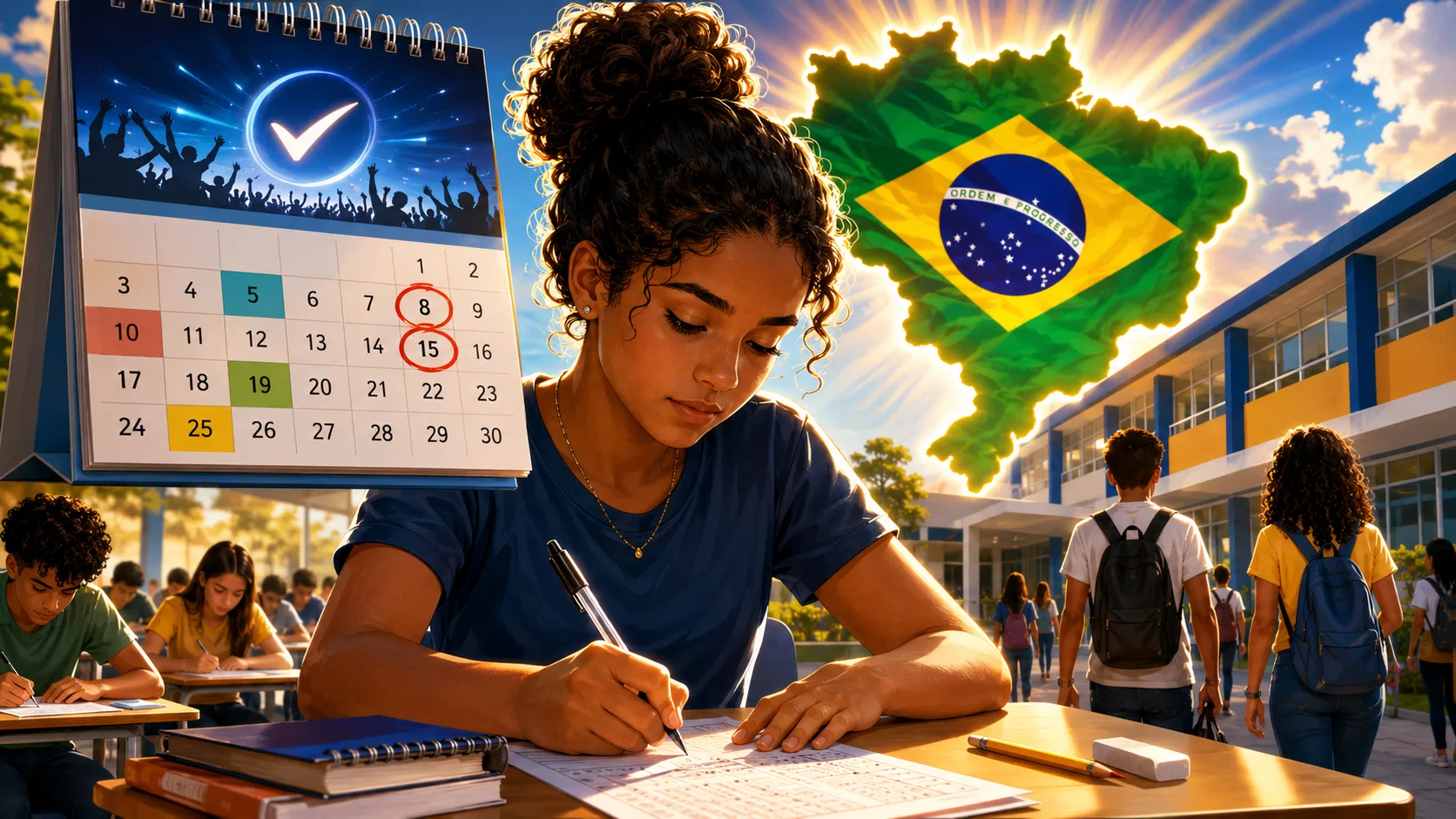 Enem inscrição 2026: confira o que o edital explica sobre inscrição, taxa, datas e aplicação das provas