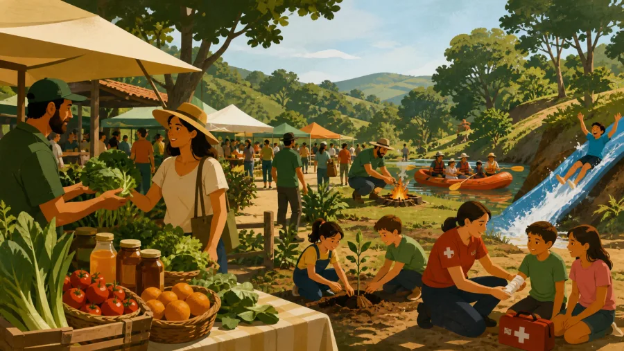 Feira do Produtor em Cajamar reúne atividades, oficinas e produtos locais neste domingo (03/05/2026)